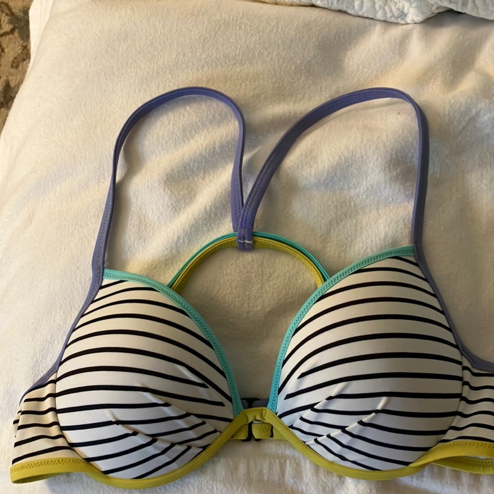 Victoria’s Secret striped bikini top